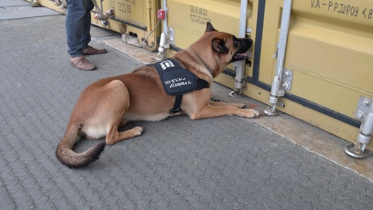 Receita Federal apreende 664 kg de cocaína em carga de resina no Porto de Santos
