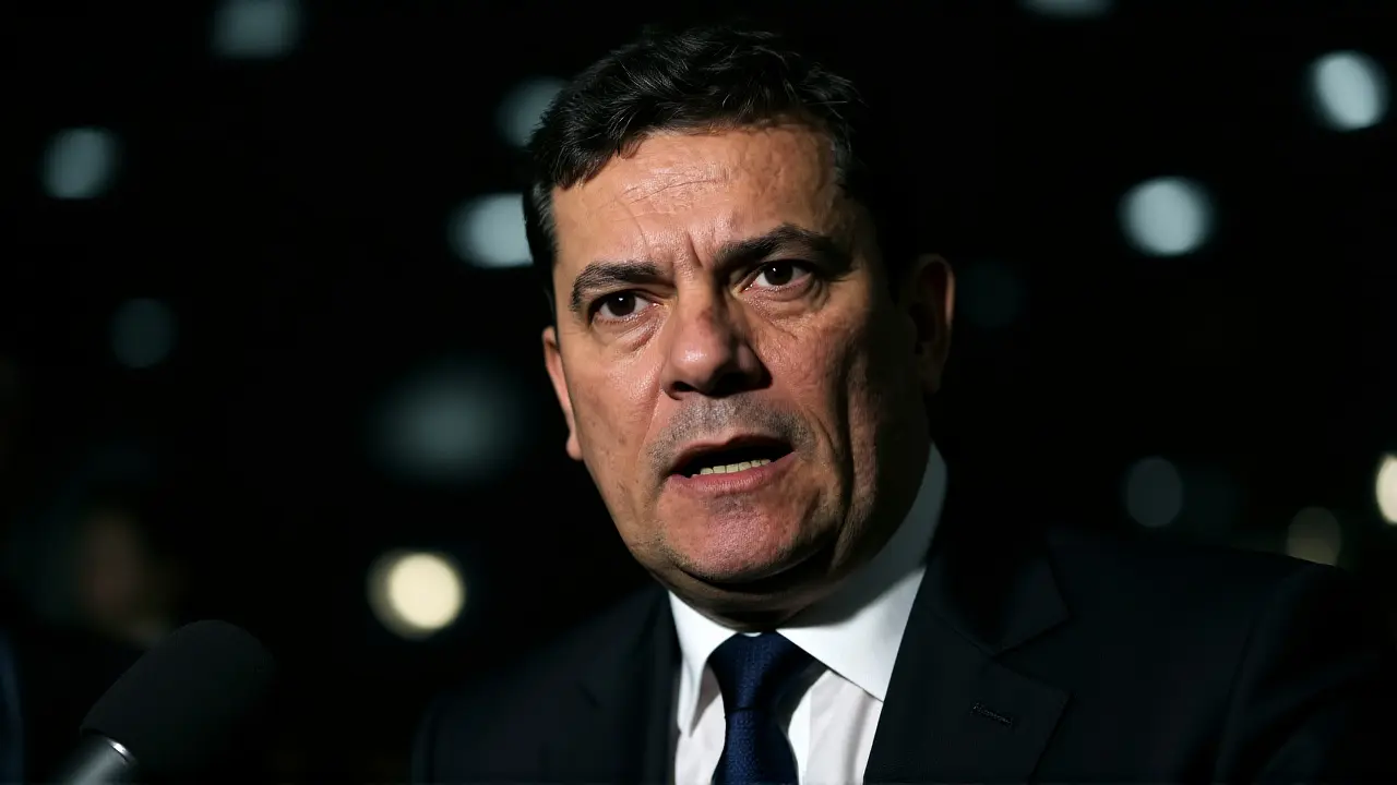 Moro se filia ao PL e promete palanque a Flávio Bolsonaro no Paraná